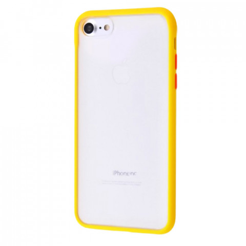 Чохол Shadow Matte на iPhone 7 Canary yellow/Red